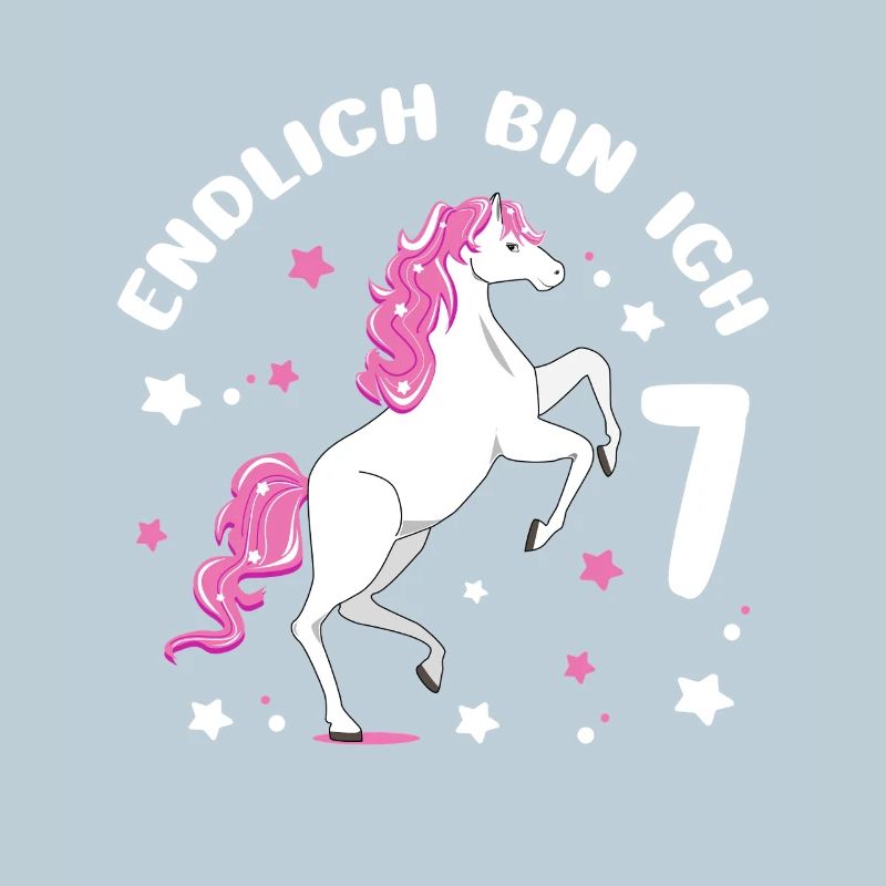 Cheval de 7 ans Enfin je suis 7 filles 7.