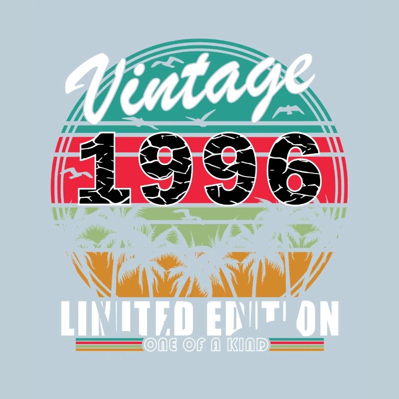 Vintage 1996 Beach Retro