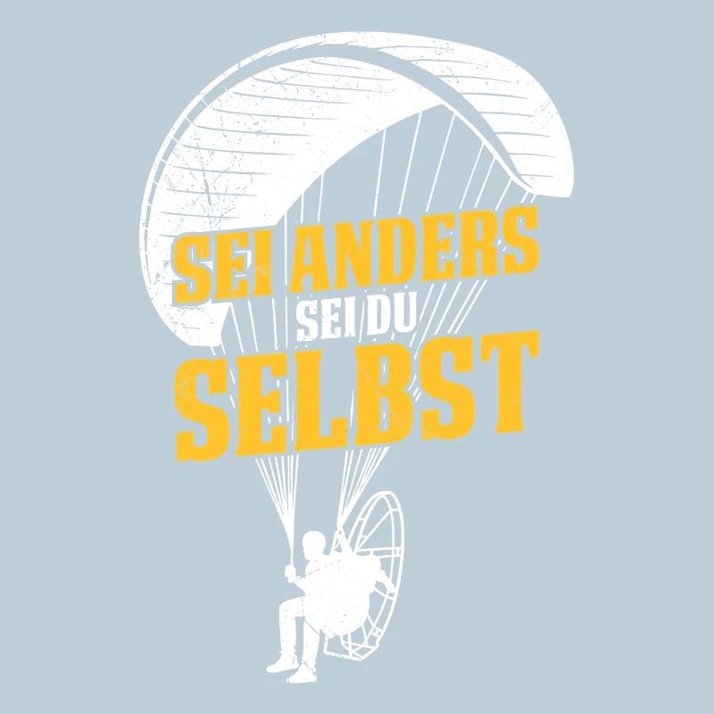 Paraglider BE DIFFERENT, BE YOURSELF Fun