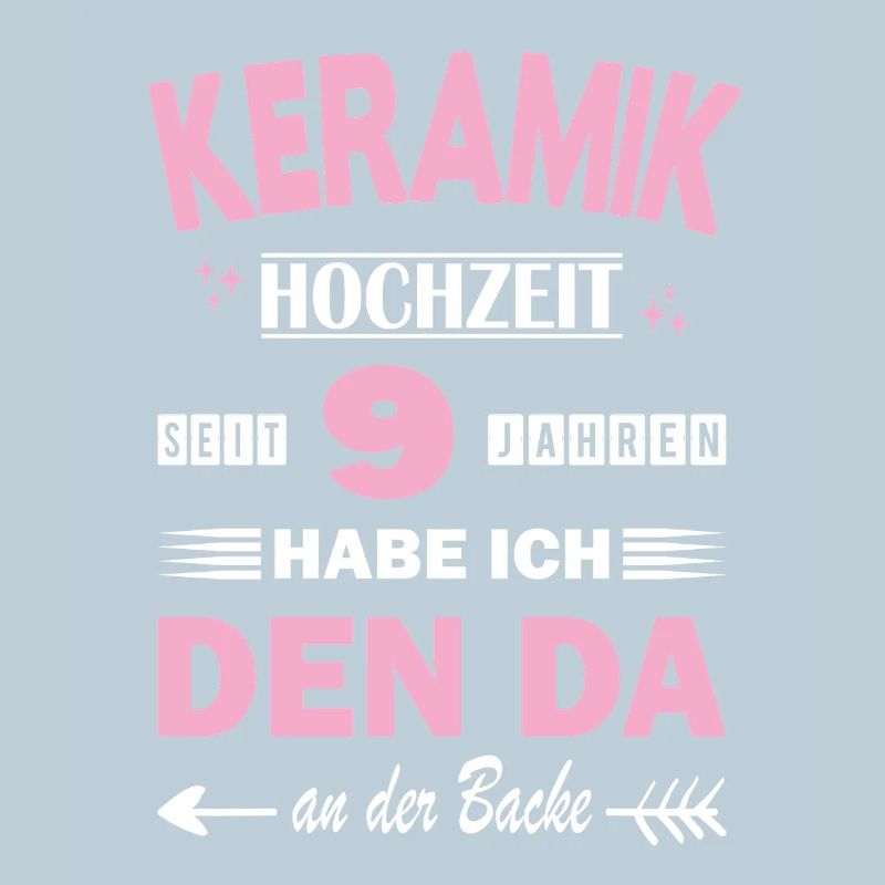 Keramikhochzeit 9 Hochzeitstag Jahrestag Ehefrau