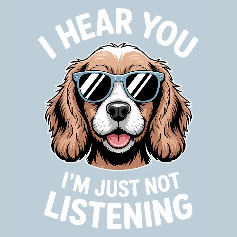 Cocker Spaniel Saying Joke Cocker Spaniel Gift