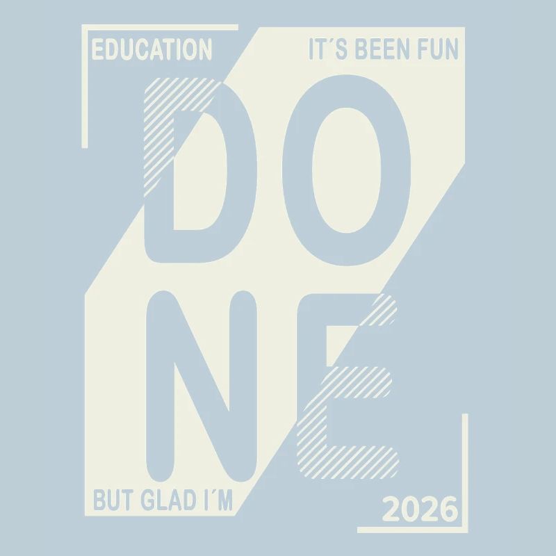 Done 2026 – Ausbildung geschafft Design