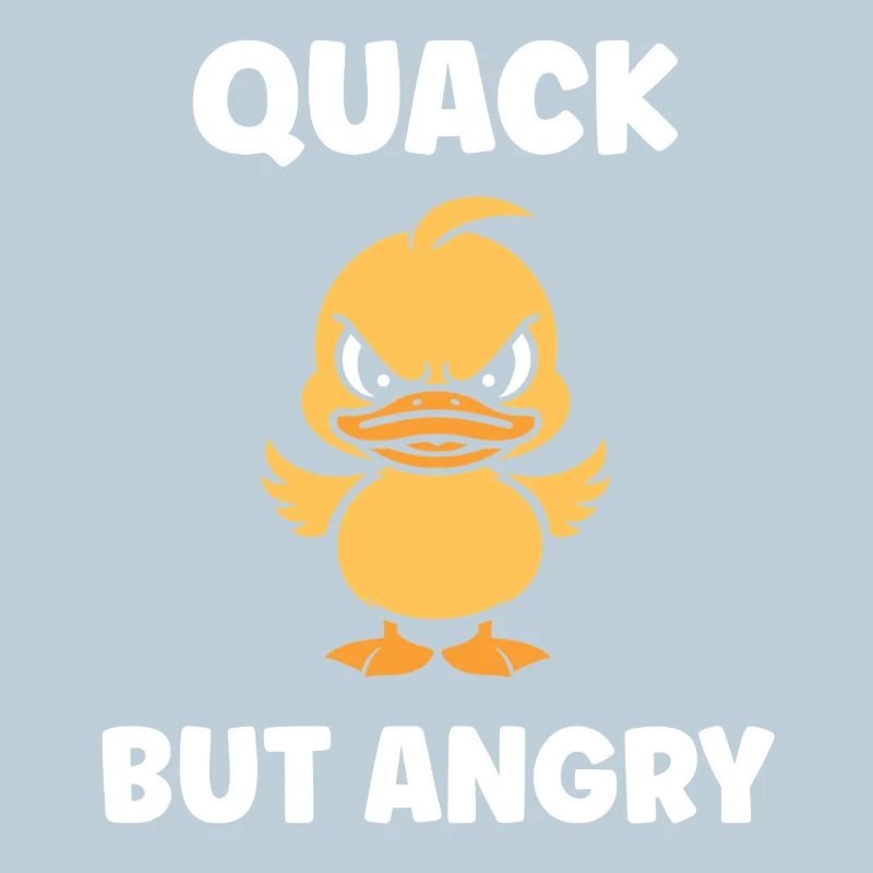 Wütendes Entlein: Quack, aber wütend