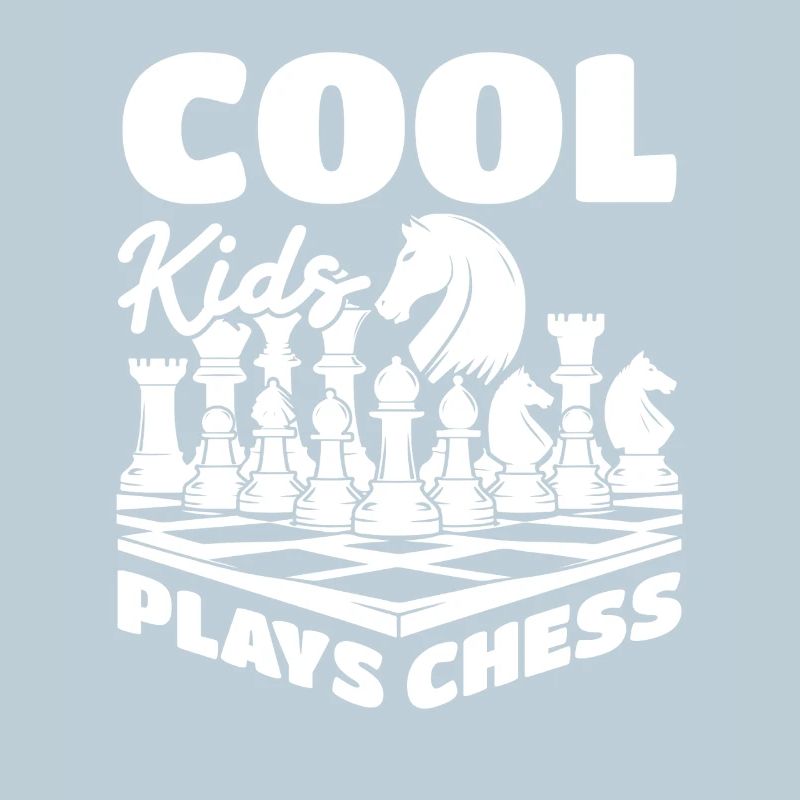 Des gamins cool qui jouent aux échecs