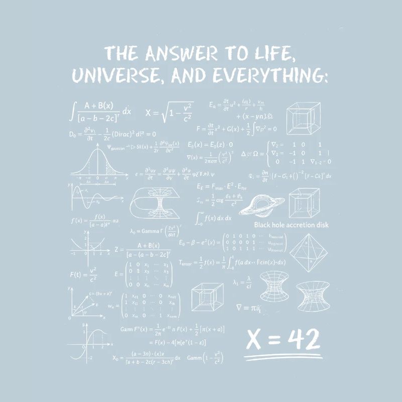 The Answer to Everything – Science Nerd Design