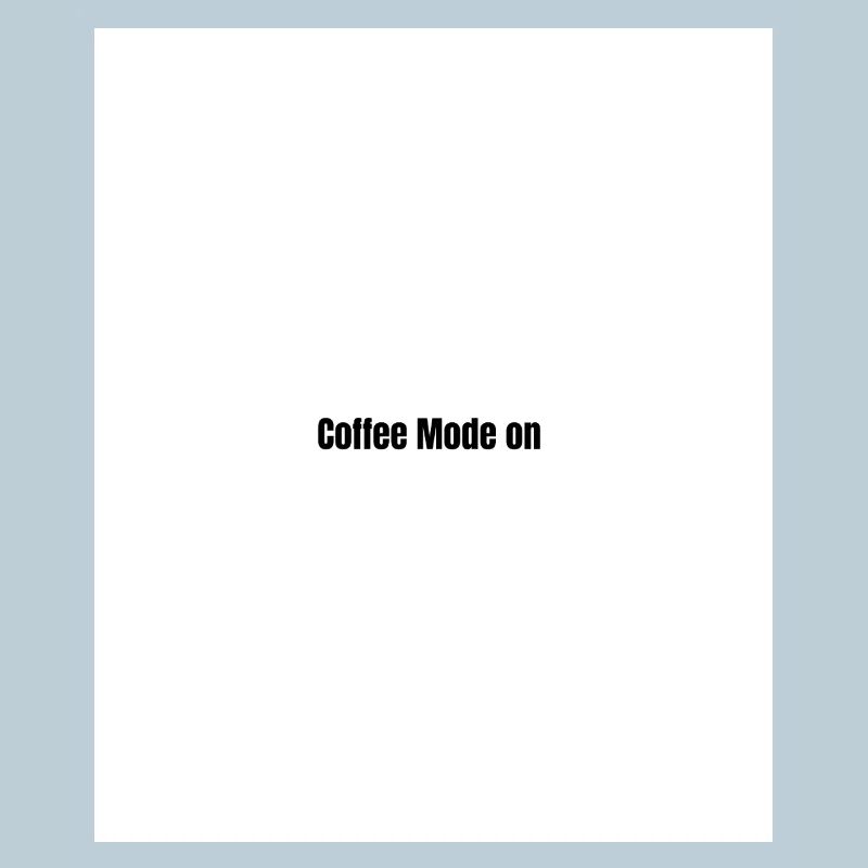 Mode café activé