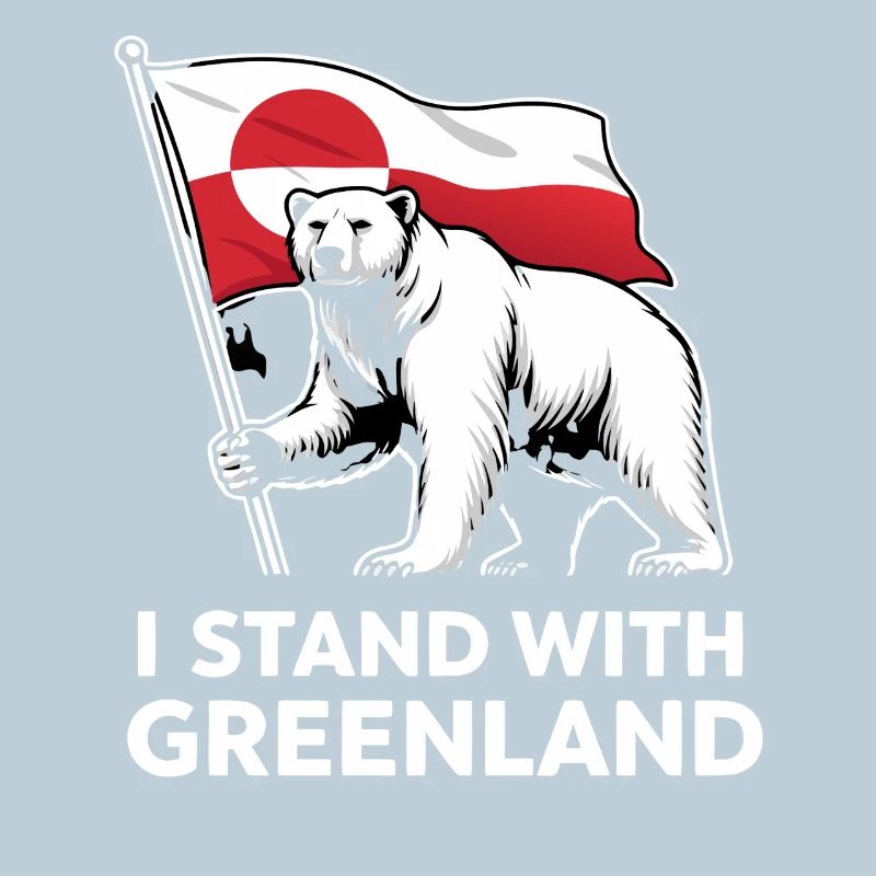 Grönland Eisbär Flagge