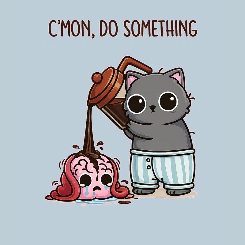 C'mon, Do Something – Coffee for my brain