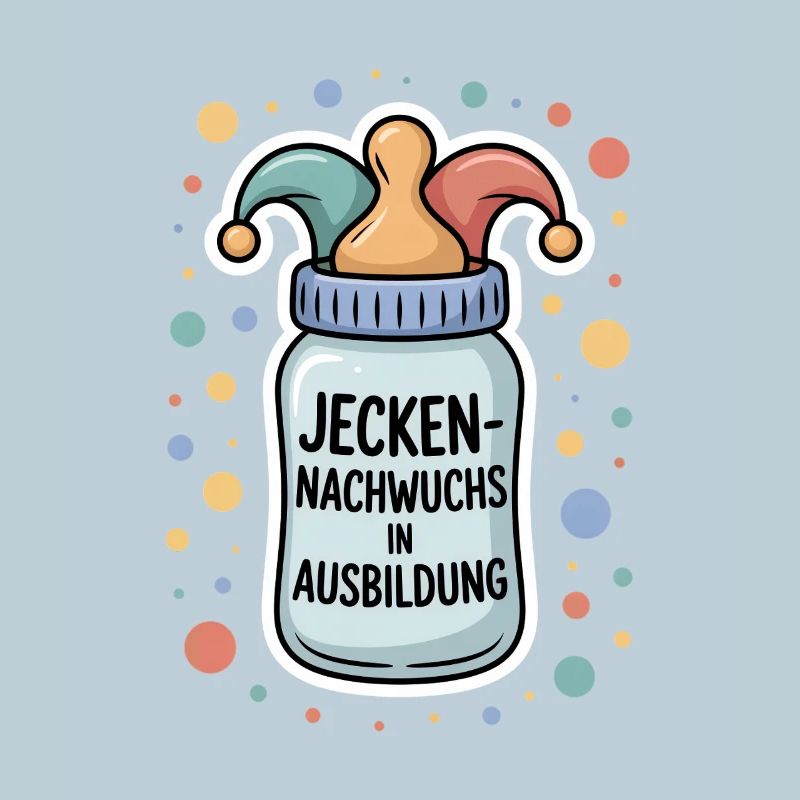 Jecken-Nachwuchs Bébé de Carnaval en formation
