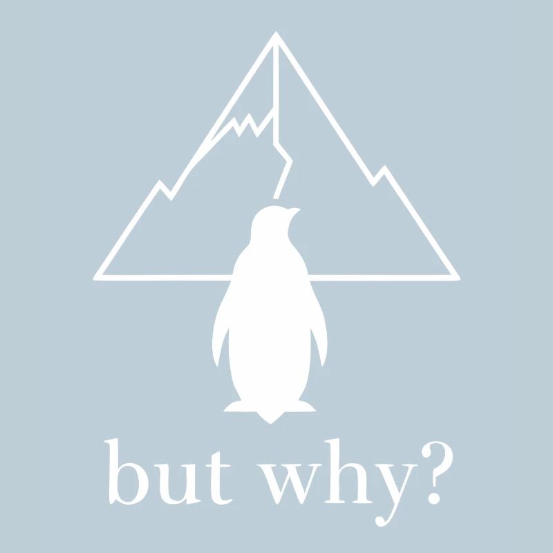 Penguin | Funny Nihilistic Penguin