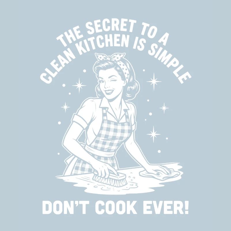 Real Irony Clean Kitchen Retro Design