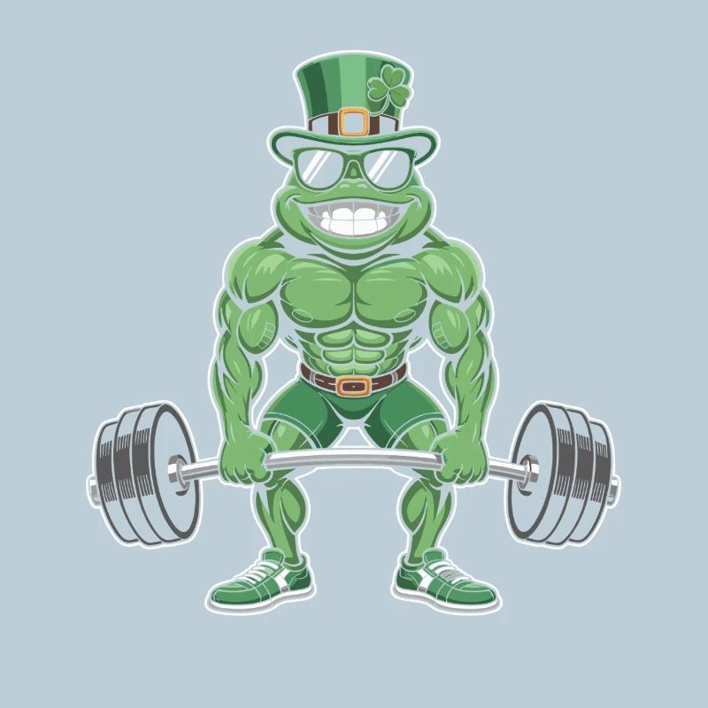 Leprechaun-Frosch Krafttraining