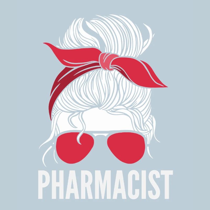 Messy Bun Pharmacist Pharmacist