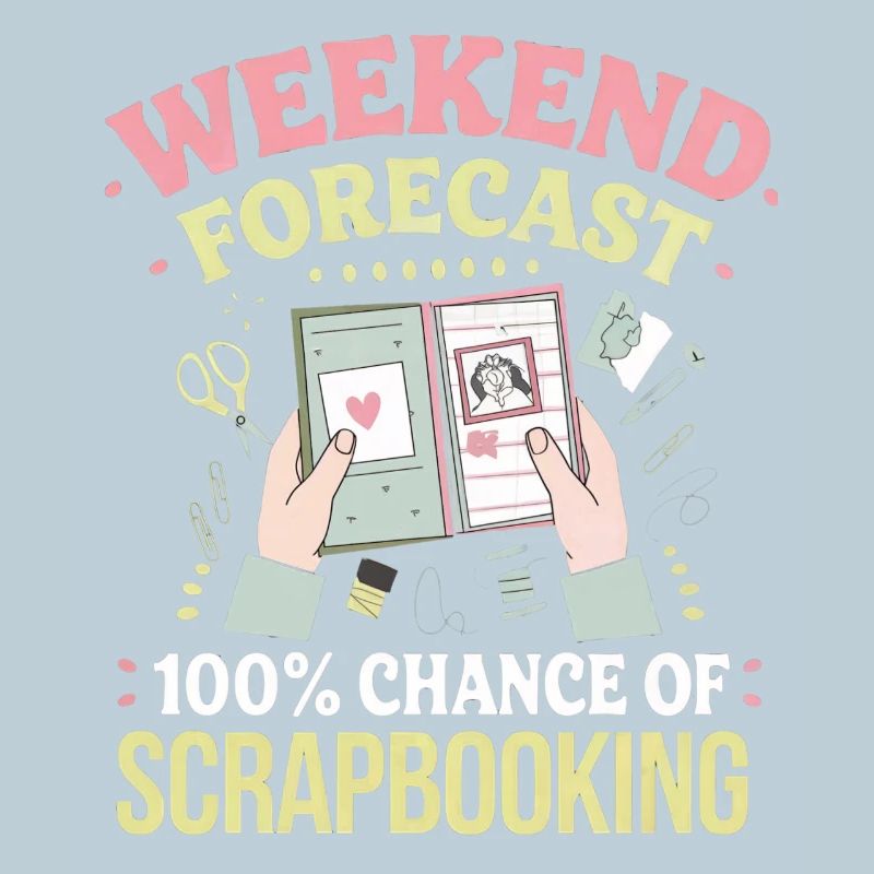 Wochenende Scrapbooking Vorhersage
