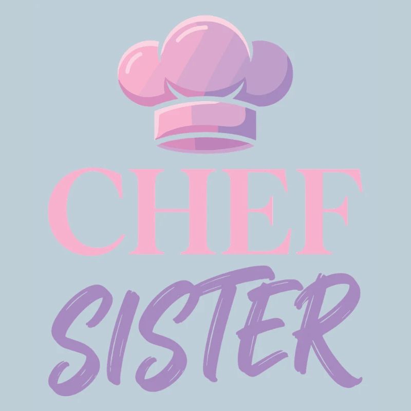 Design des chapeaux de chef sœur chef