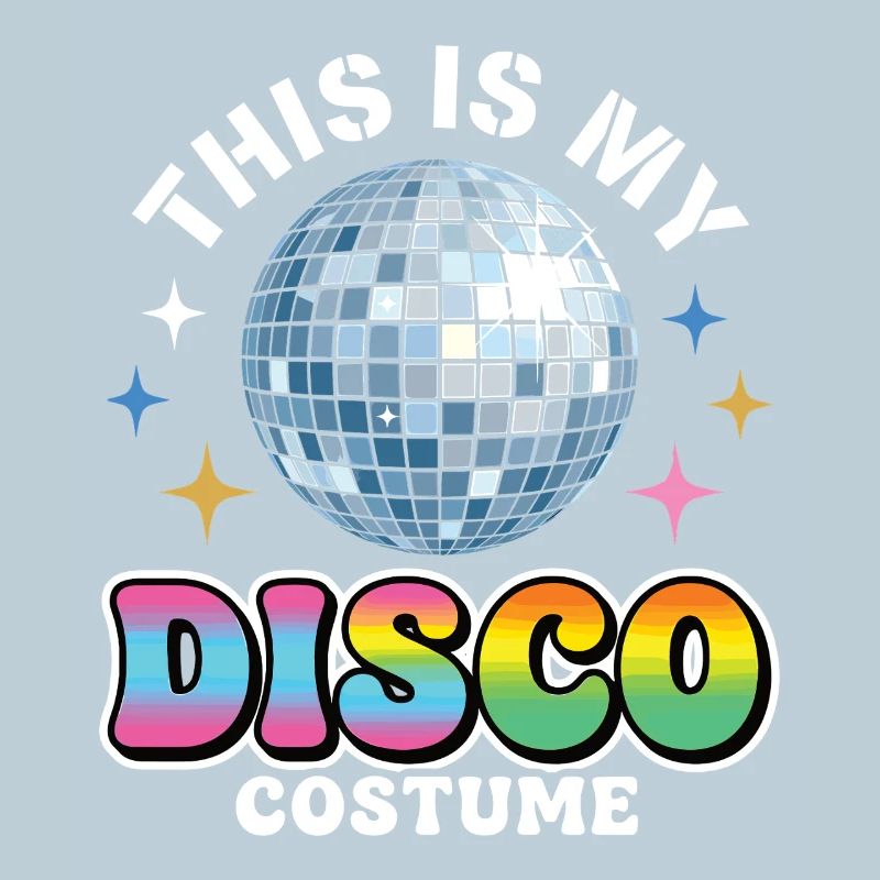 Voici mon costume disco boule disco