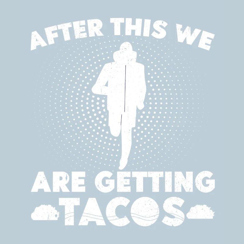 Marathon Runner After We Getting Tacos Running