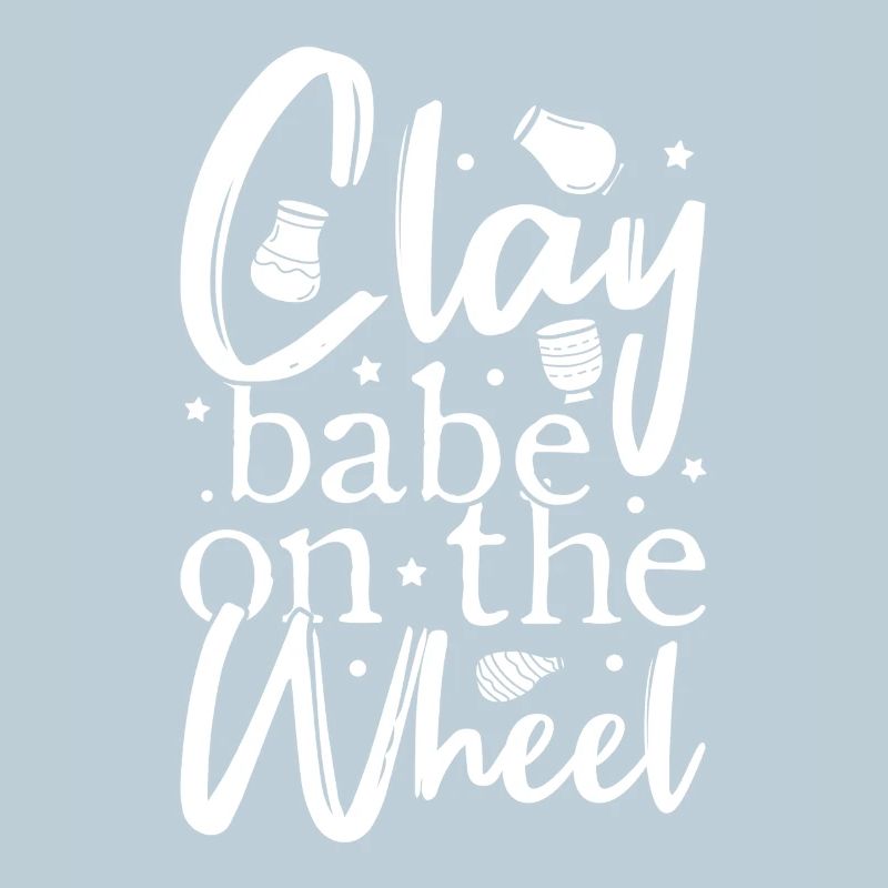 Pottery Artists Clay Babe On The Wheel Pottery