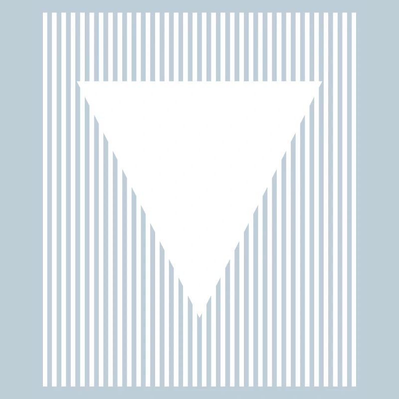 triangle and lines geometric design