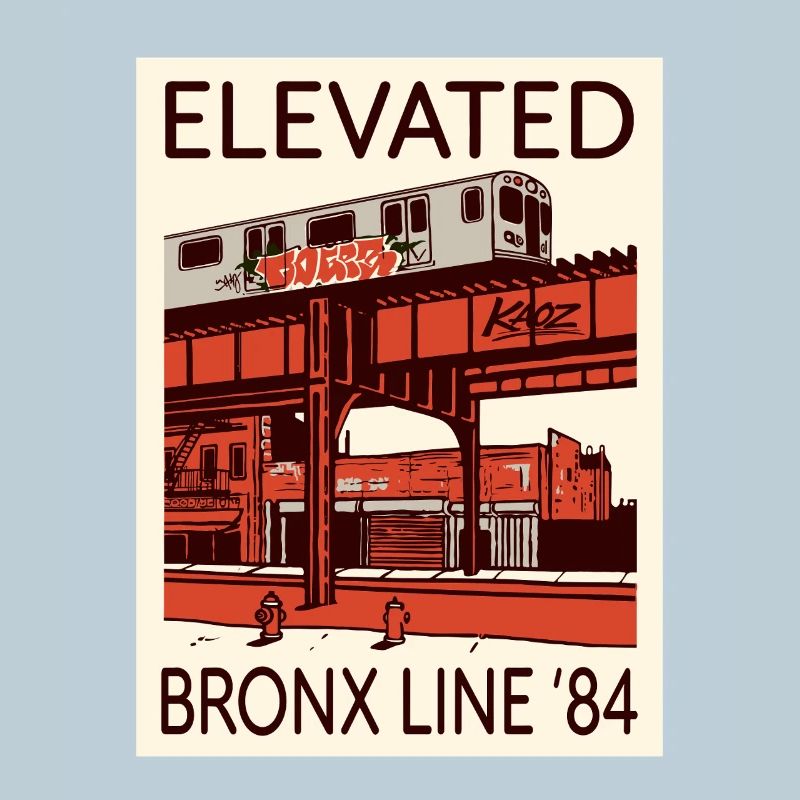 Elevated Bronx Line 84 Grafik