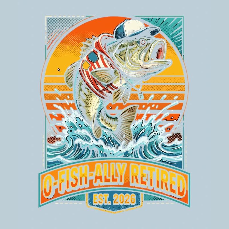 O-Fish-ally Retired Angler Retro