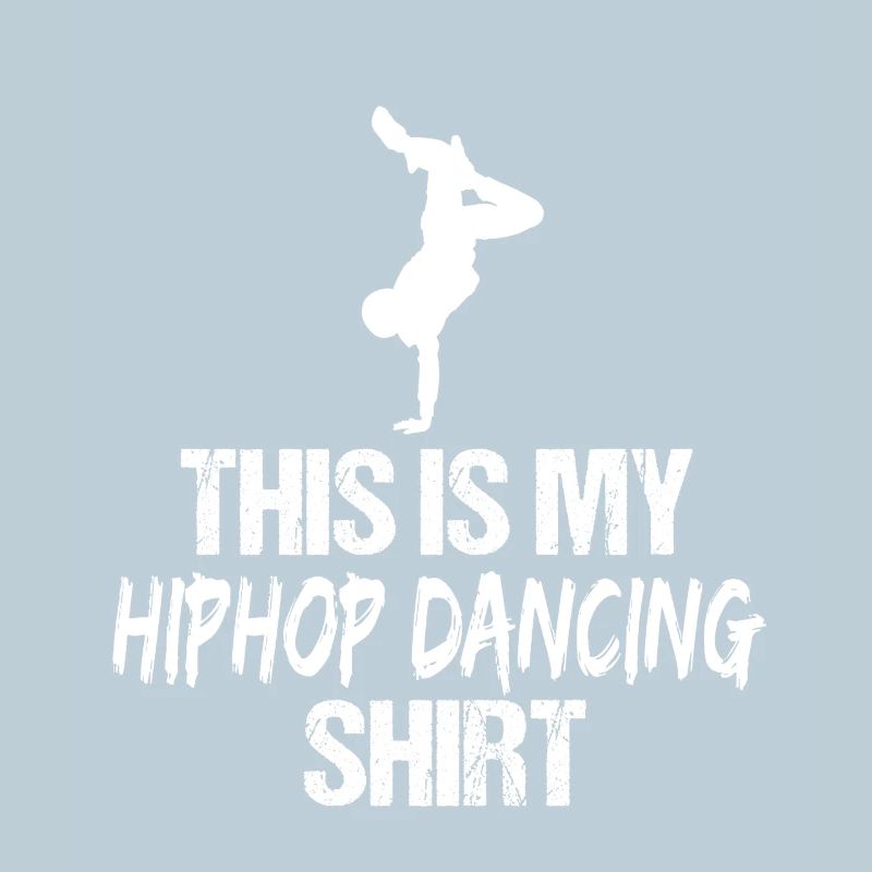 Silhouette de danseuse de rue Retro Breakdance Hip Hop