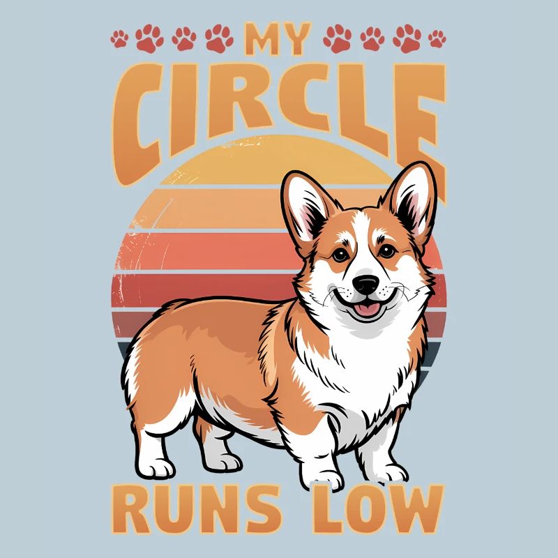 Funny Dog Breed Corgi