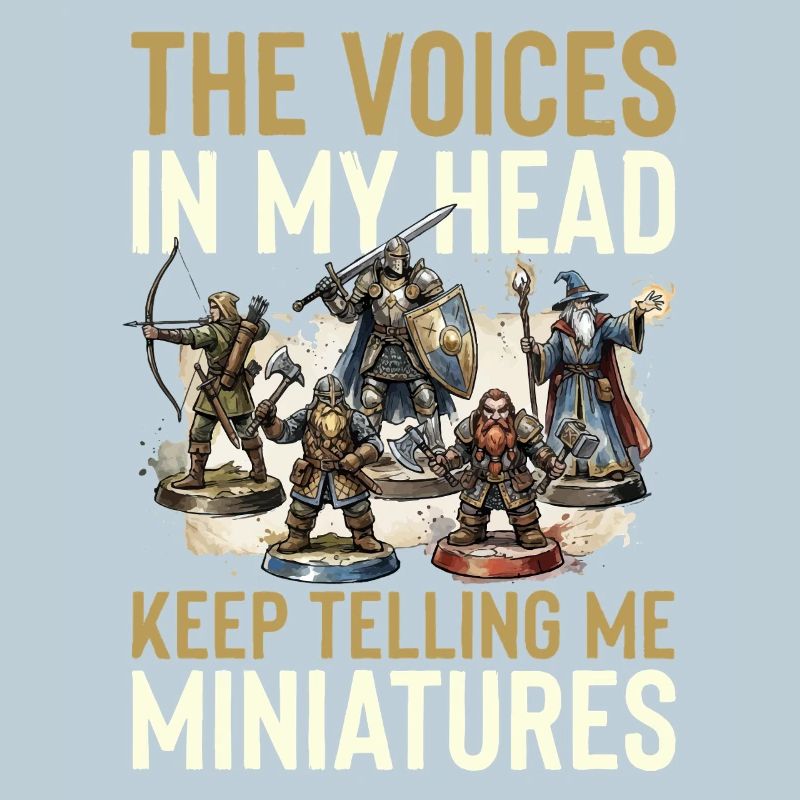 Voix dans les figurines de la tête