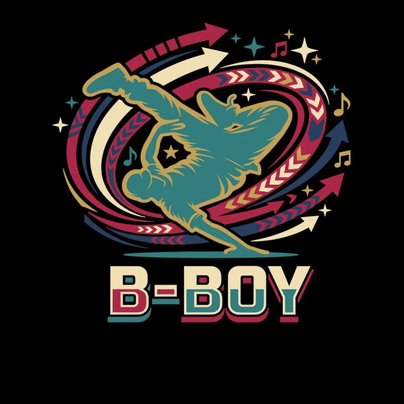 Breakdance B-Boy Hip Hop Streetdance