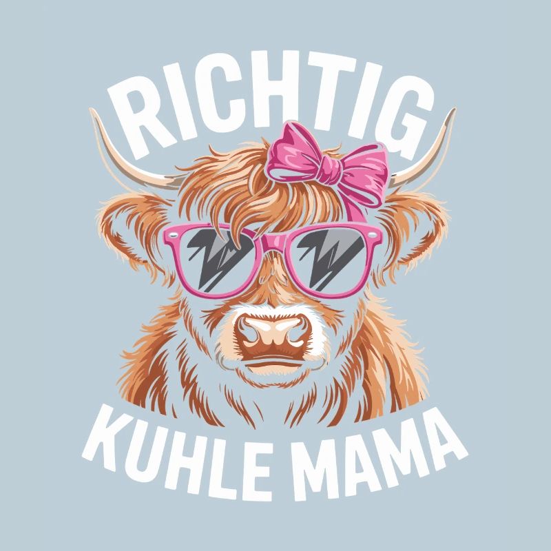 Muttertag Richtig Kuhle Mama - Beste Mutter