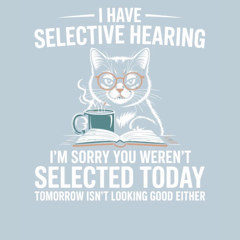 Lecteur de chat avec humour : Audition sélective