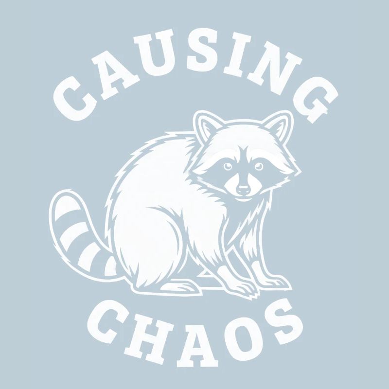Chaotic Raccoon Causing Chaos