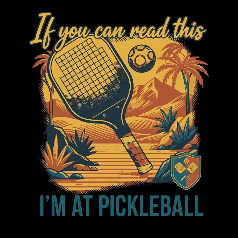 Pickleball Si tu peux lire ceci, je suis à Funny Player