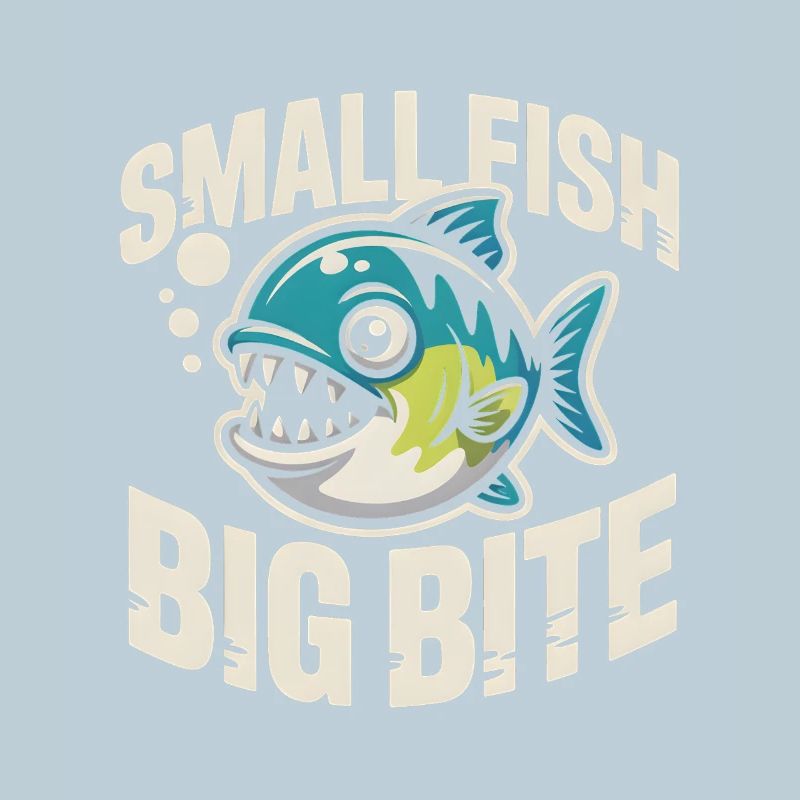 Petit poisson, grosse bouchée | Humour de piranha