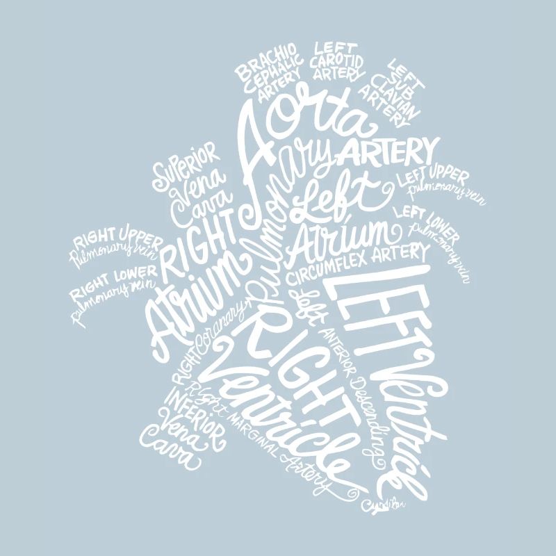 Leaf Word Art Typography
