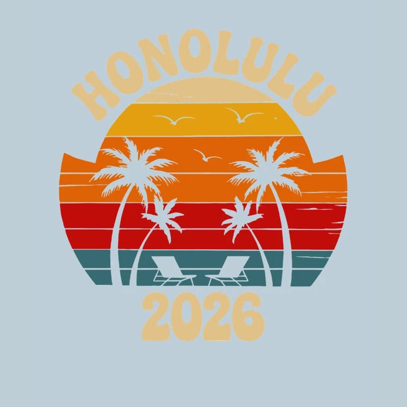 Honolulu Retro Sunset 2026
