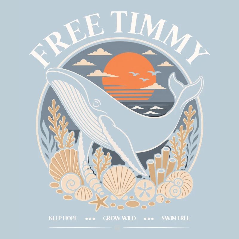 Déclaration de baleines à bosse Timmy Hope Produits dérivés