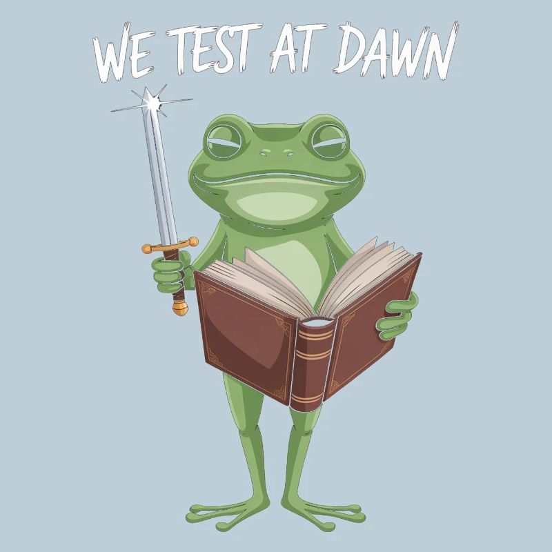 We Test at Dawn Frog Wizard