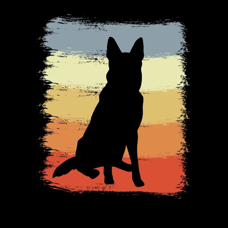 Retro German Shepherd