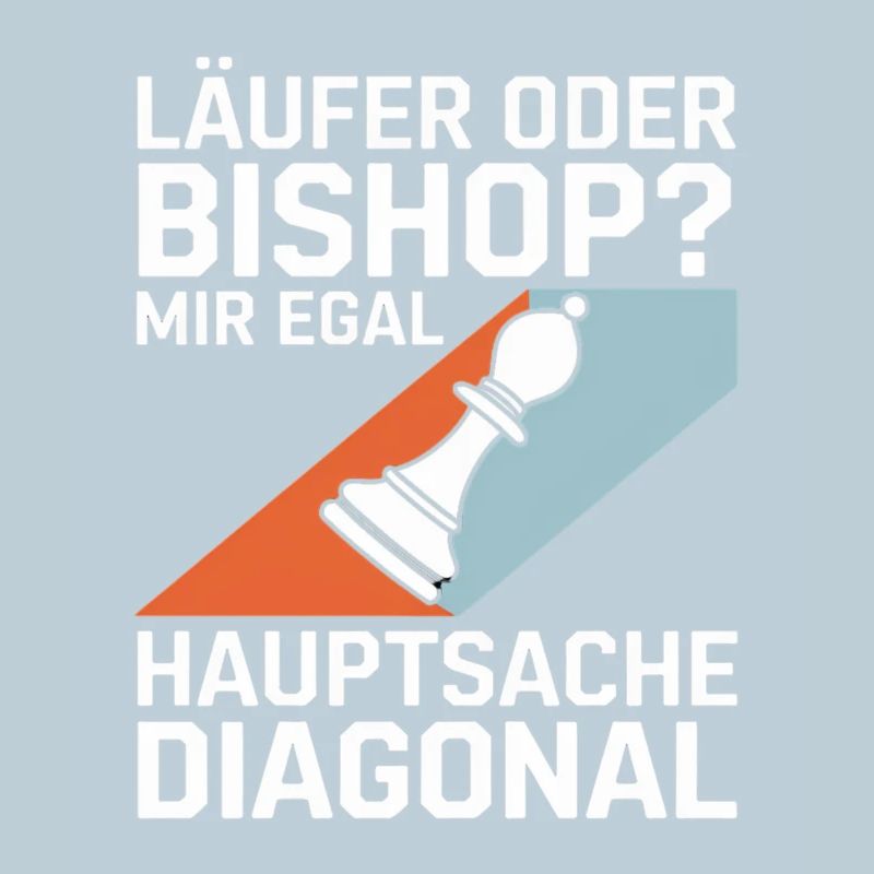 Läufer oder Bishop? Diagonal-Humor
