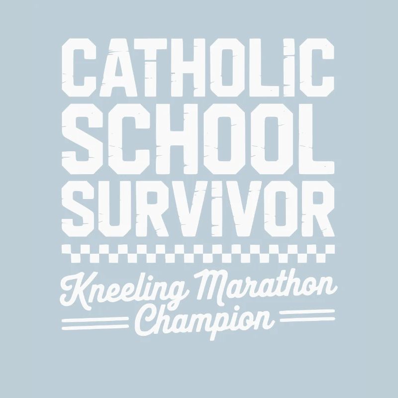 Survivant d’une école catholique : marathon à genoux drôle