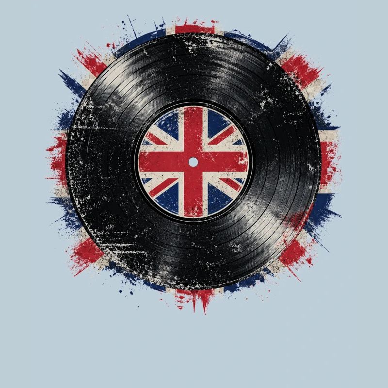 Drapeau britannique en vinyle