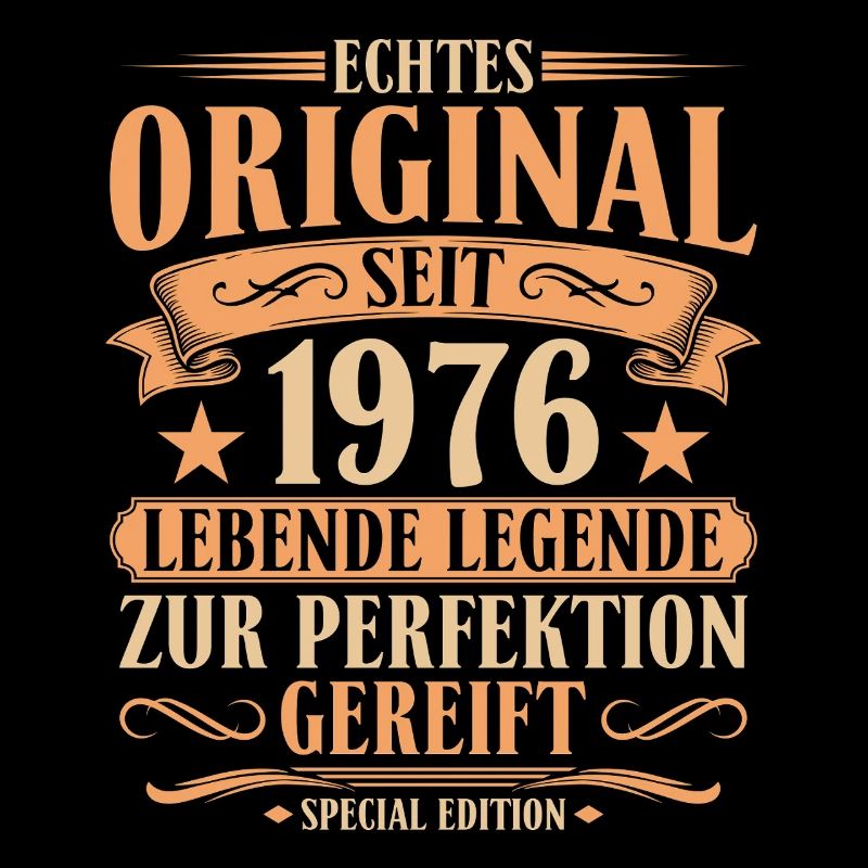Original seit 1976 – 50. Geburtstag Retro 
