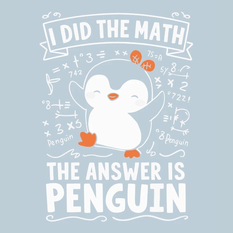 Math Penguin: The Answer Is Penguin