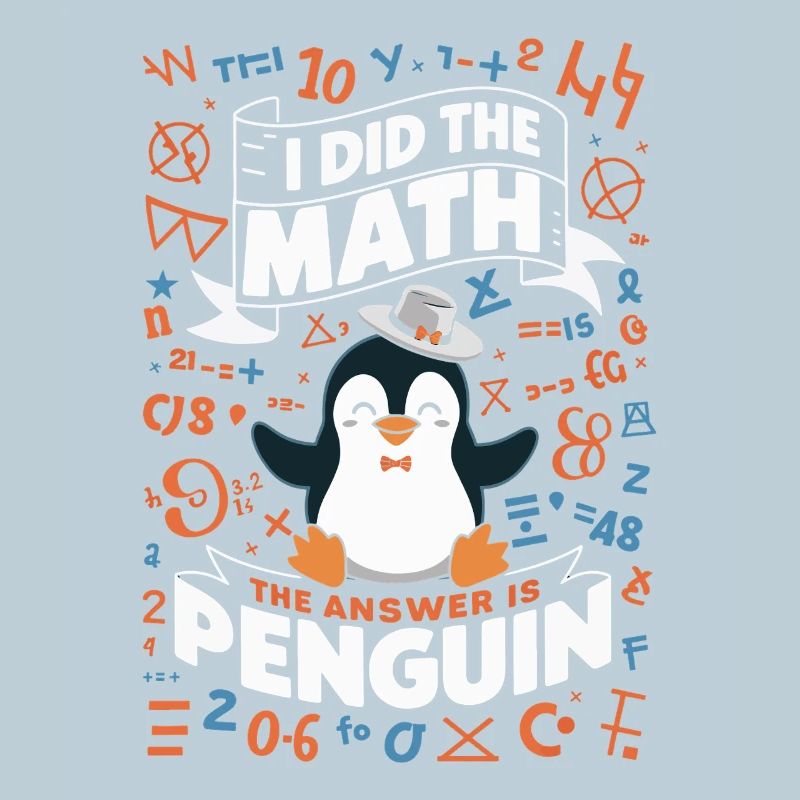 Math Penguin: The Answer Is Penguin