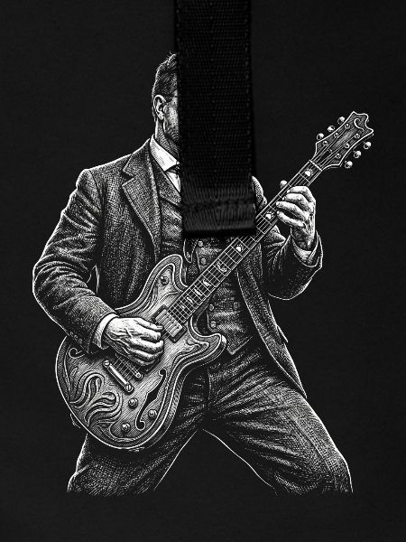 Theodore Roosevelt Playing Guitar
