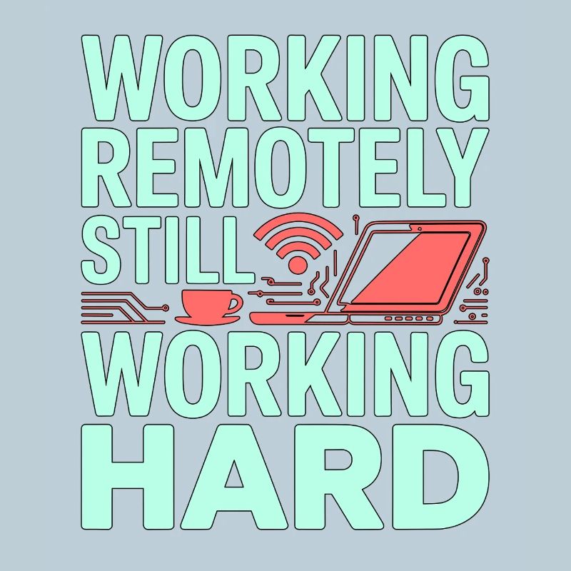 Remote Developer Working Remotely Web Programmer