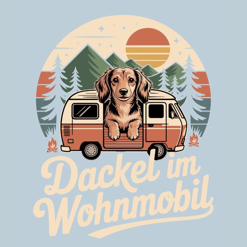 Dackel im Wohnmobil