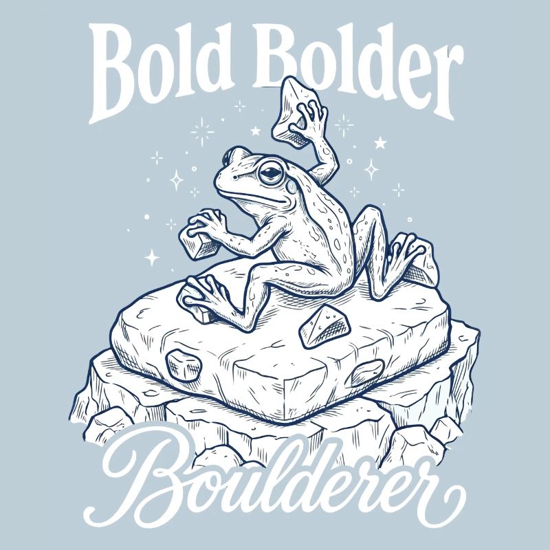 Bouldern Bold Bolder Boulderer