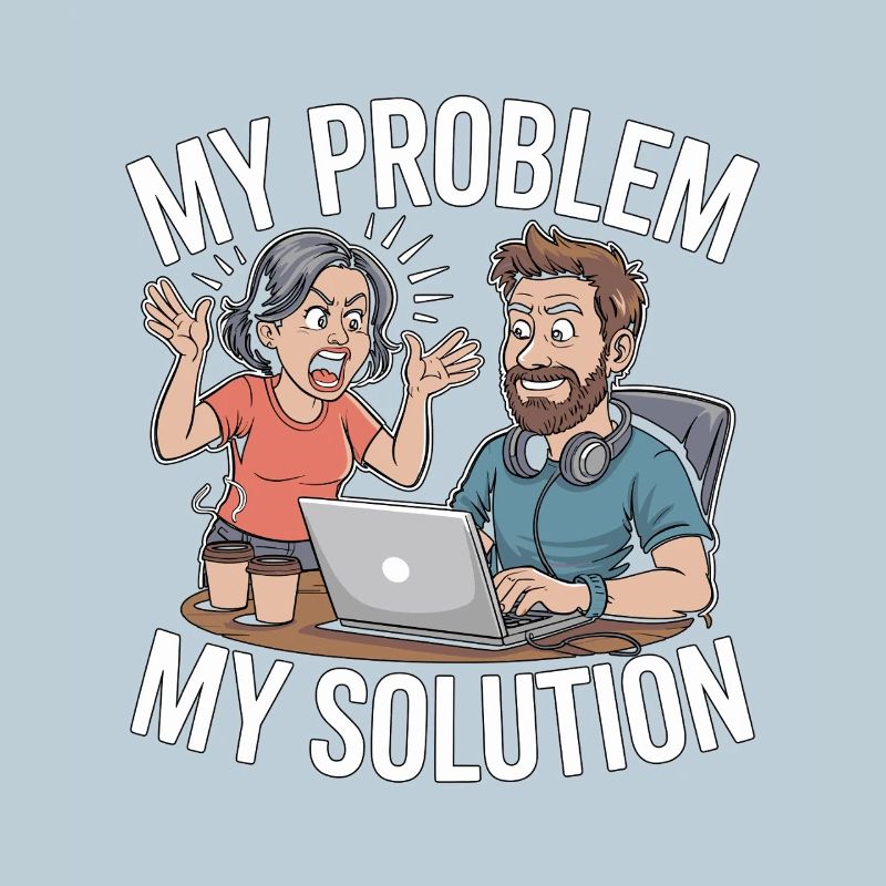 Remote Developer My Problem My Pictogram Dad Mom